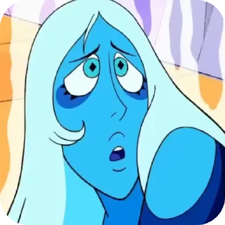 😩-Blue Diamond • @Earth928B, Telegram Sticker