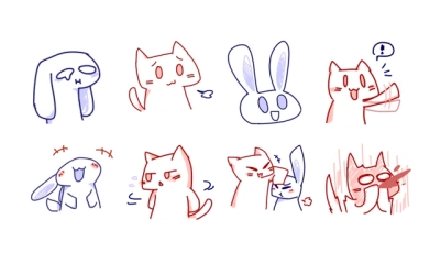 BlueRabbit&RedCat
