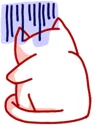 😱-BlueRabbit&RedCat, Telegram Sticker