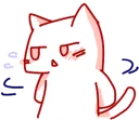 😊-BlueRabbit&RedCat, Telegram Sticker