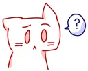 😳-BlueRabbit&RedCat, Telegram Sticker