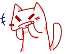 😀-BlueRabbit&RedCat, Telegram Sticker