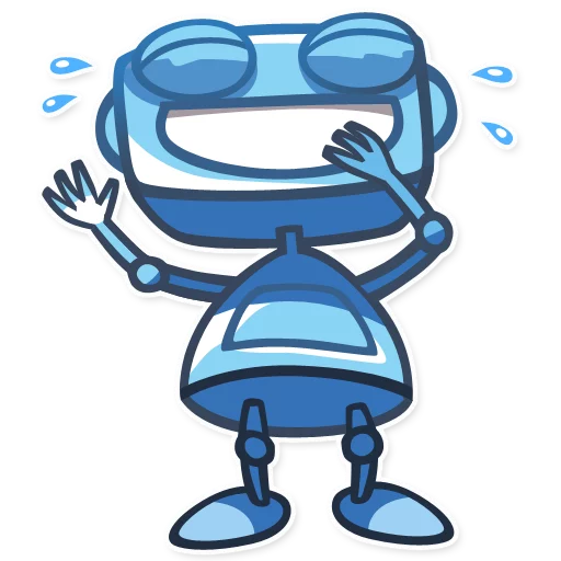 Robo Blues, telegram sticker