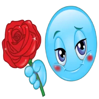 🌹-Blue Sultan 𝘽𝙮 @Team_SEBO, Telegram Sticker
