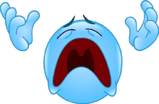 😫-Blue Sultan 𝘽𝙮 @Team_SEBO, Telegram Sticker