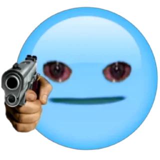 🔫-Blue Sultan 𝘽𝙮 @Team_SEBO, Telegram Sticker