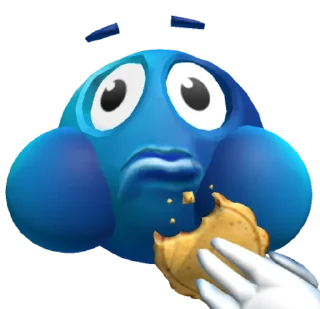 🍪-Blue Sultan 𝘽𝙮 @Team_SEBO, Telegram Sticker