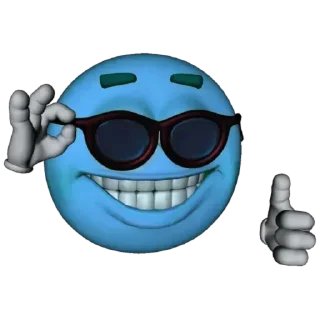 😎-Blue Sultan 𝘽𝙮 @Team_SEBO, Telegram Sticker