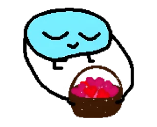 ❤️-Blue Sultan 𝘽𝙮 @Team_SEBO, Telegram Sticker