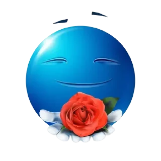 🌹-Blue Sultan 𝘽𝙮 @Team_SEBO, Telegram Sticker