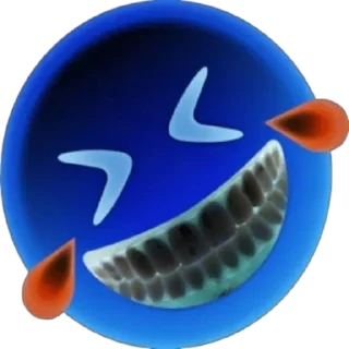 🤣-Blue Sultan 𝘽𝙮 @Team_SEBO, Telegram Sticker