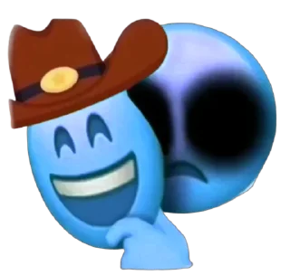 🌚-Blue Sultan 𝘽𝙮 @Team_SEBO, Telegram Sticker