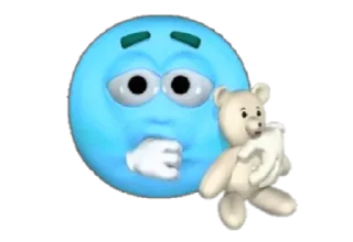 🧸-Blue Sultan 𝘽𝙮 @Team_SEBO, Telegram Sticker