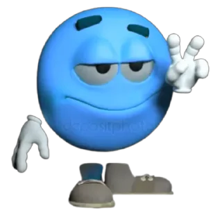 ✌️-Blue Sultan 𝘽𝙮 @Team_SEBO, Telegram Sticker