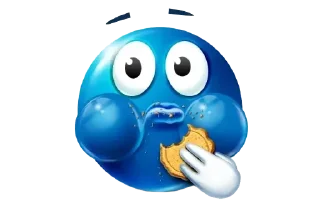 🍪-Blue Sultan 𝘽𝙮 @Team_SEBO, Telegram Sticker