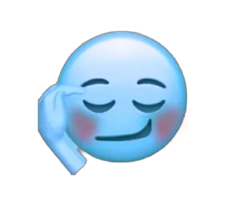 🤭-Blue Sultan 𝘽𝙮 @Team_SEBO, Telegram Sticker