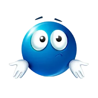🤷‍♂-Blue Sultan 𝘽𝙮 @Team_SEBO, Telegram Sticker