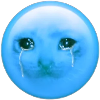 😭-Blue Sultan 𝘽𝙮 @Team_SEBO, Telegram Sticker