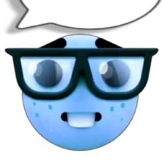 🤓-Blue Sultan 𝘽𝙮 @Team_SEBO, Telegram Sticker