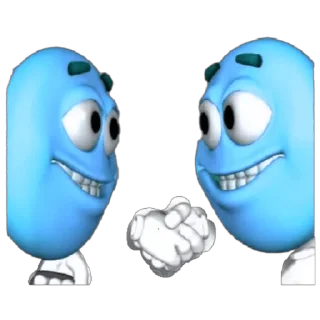 🤝-Blue Sultan 𝘽𝙮 @Team_SEBO, Telegram Sticker
