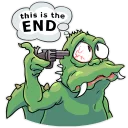 🔫-Bolshevik and Reptilians, Telegram Sticker