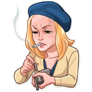 💢-Bonnie and Clyde, Telegram Sticker