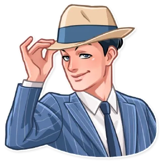 😏-Bonnie and Clyde, Telegram Sticker