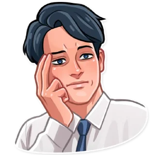 😕-Bonnie and Clyde, Telegram Sticker
