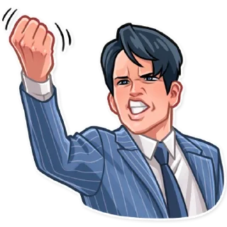 🤬-Bonnie and Clyde, Telegram Sticker