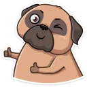 👍-Boone, Telegram Sticker