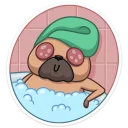 🛀-Boone, Telegram Sticker