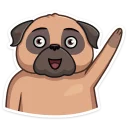 ✋-Boone, Telegram Sticker