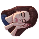 😴-Lana Del Rey, Telegram Sticker