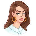 😒-Lana Del Rey, Telegram Sticker