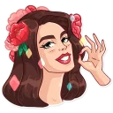 👌-Lana Del Rey, Telegram Sticker