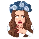 😨-Lana Del Rey, Telegram Sticker