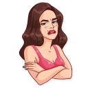 😫-Lana Del Rey, Telegram Sticker