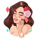 ☺️-Lana Del Rey, Telegram Sticker