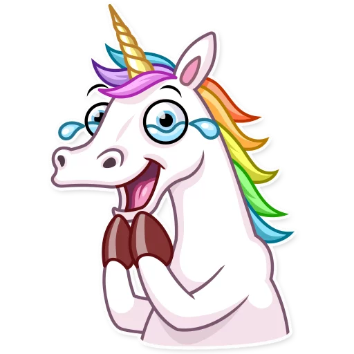 Unicorn, telegram sticker