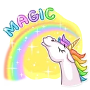 🔮-Unicorn, Telegram Sticker