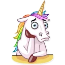 😒-Unicorn, Telegram Sticker