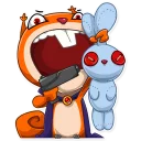 🐰-Born Villain, Telegram Sticker