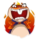 👹-Born Villain, Telegram Sticker