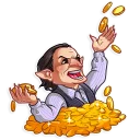 💵-Harry Potter, Telegram Sticker