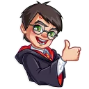 👍-Harry Potter, Telegram Sticker
