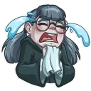 😭-Harry Potter, Telegram Sticker