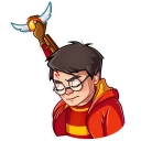 ✊️-Harry Potter, Telegram Sticker