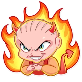 😈-Brian and Stewie, Telegram Sticker
