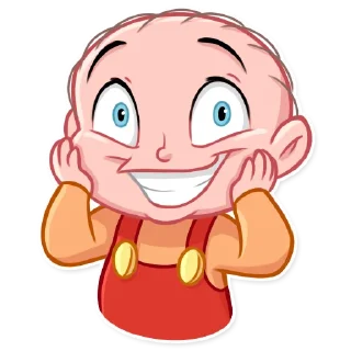 😃-Brian and Stewie, Telegram Sticker