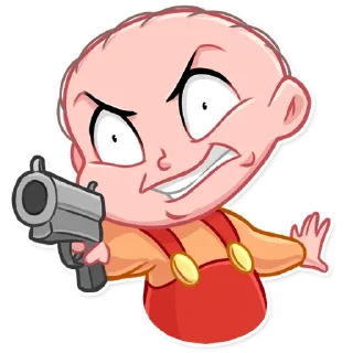 🔫-Brian and Stewie, Telegram Sticker